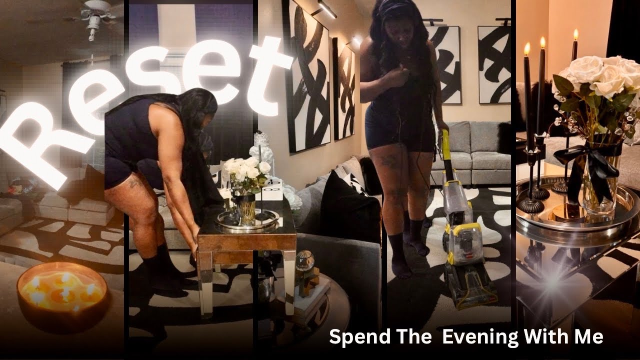 Home Reset & Peaceful Evening | Self-Care Is Maintenance | Living In My Home Not Just Decorating 