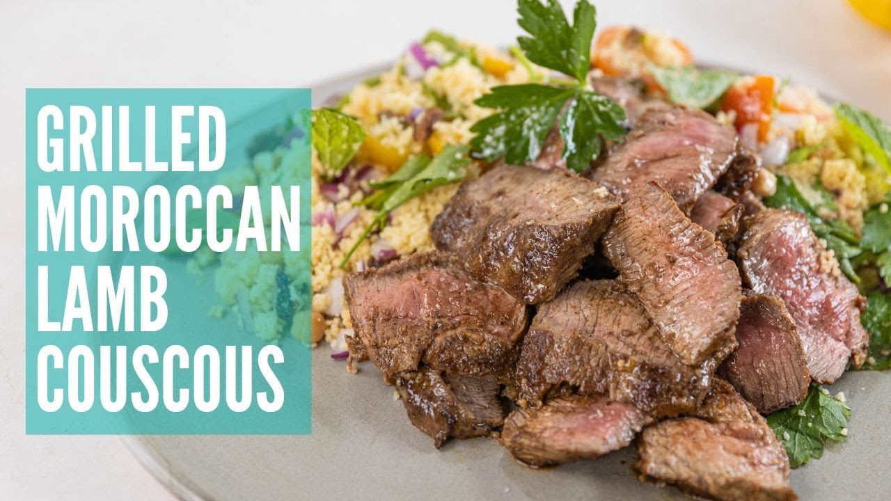Grilled Moroccan Lamb Couscous | GCBC15 Ep18