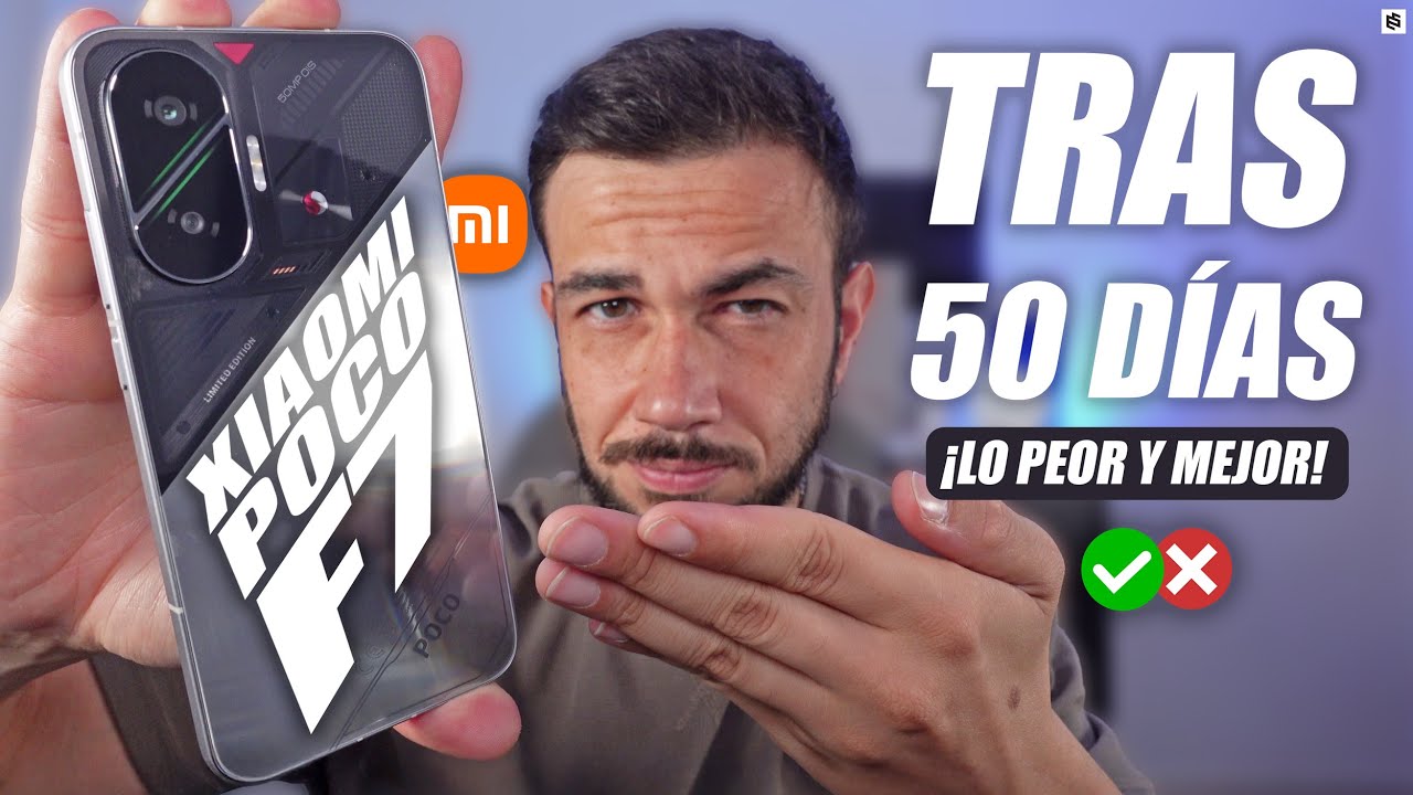 Lo que NADIE CUENTA del Xiaomi POCO F7!🤔REVIEW tras 50 D&Iacute;AS