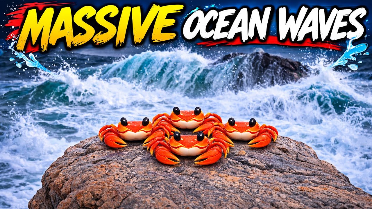 🌊 Wild Ocean Waves | Relaxing Sea Energy & Natural Sounds