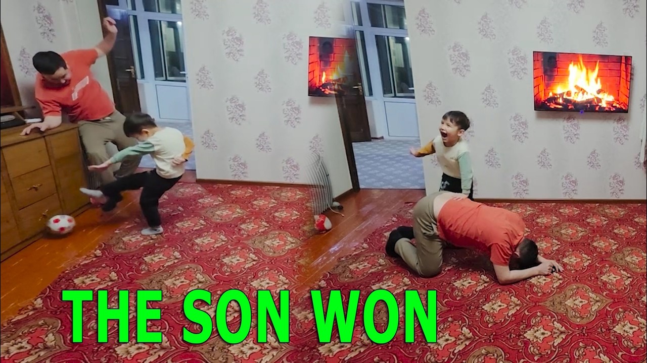 Father versus son in football №3