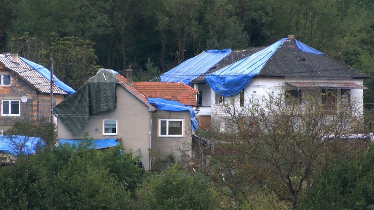 Jelentős károk - forgószél söpört végig Gömörfalván
