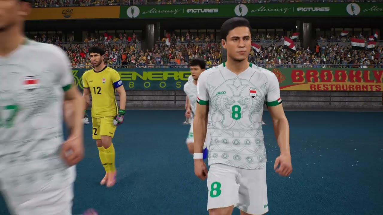 منتخب العراق vs منتخب اندونيسيا iraq vs Indonesia gameplay efootball 