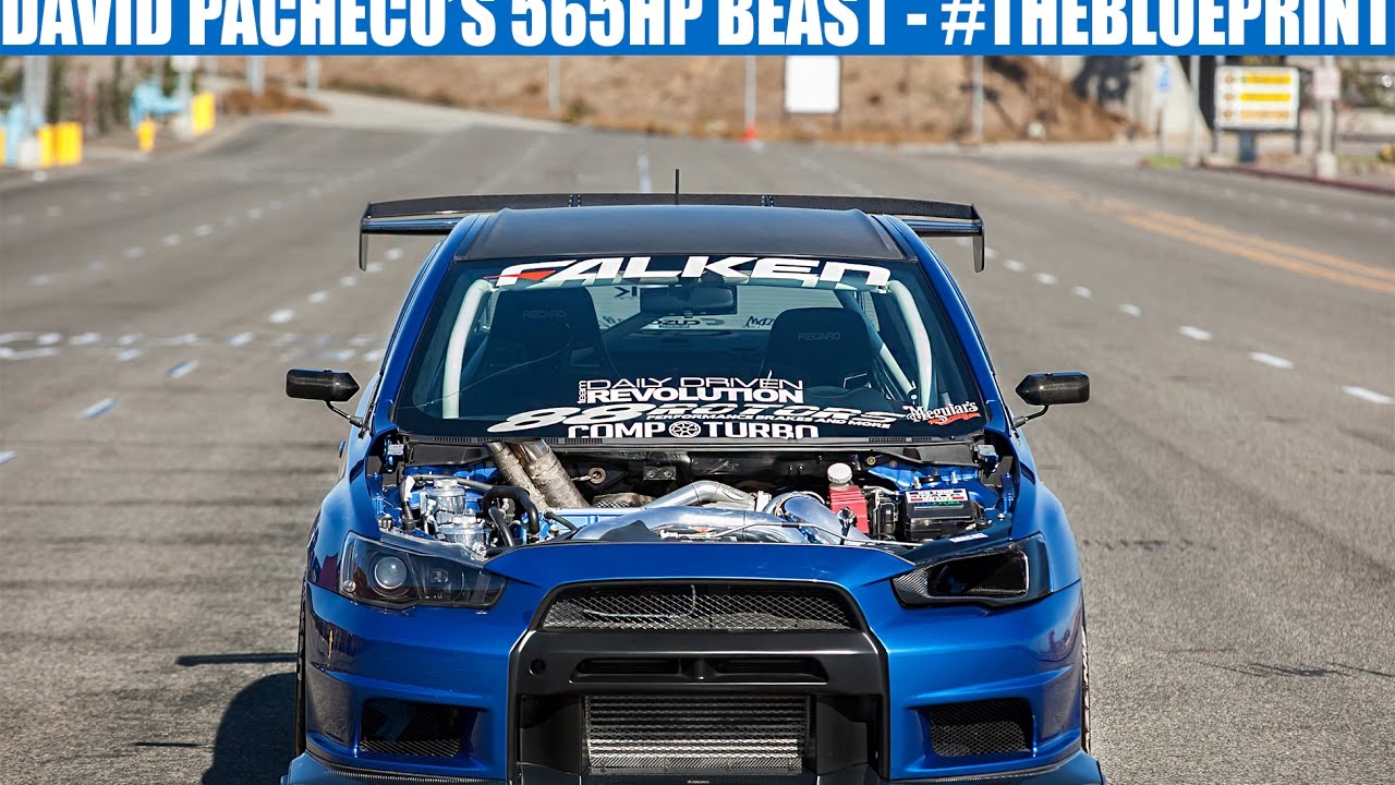 Mitsubishi Evo X - The BLUEPRINT - 565hp