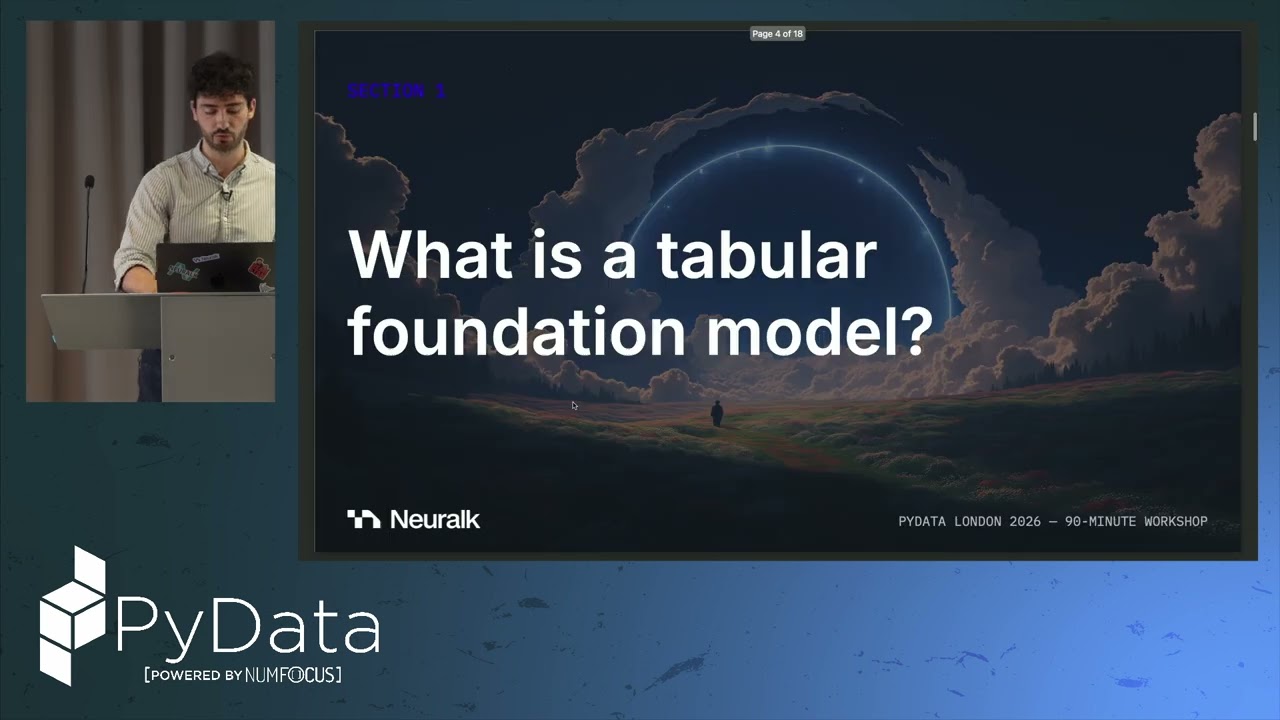 Nicolas Makaroff - AI Scientist - Hands-On with Tabular Foundation Models | Pydata London 26