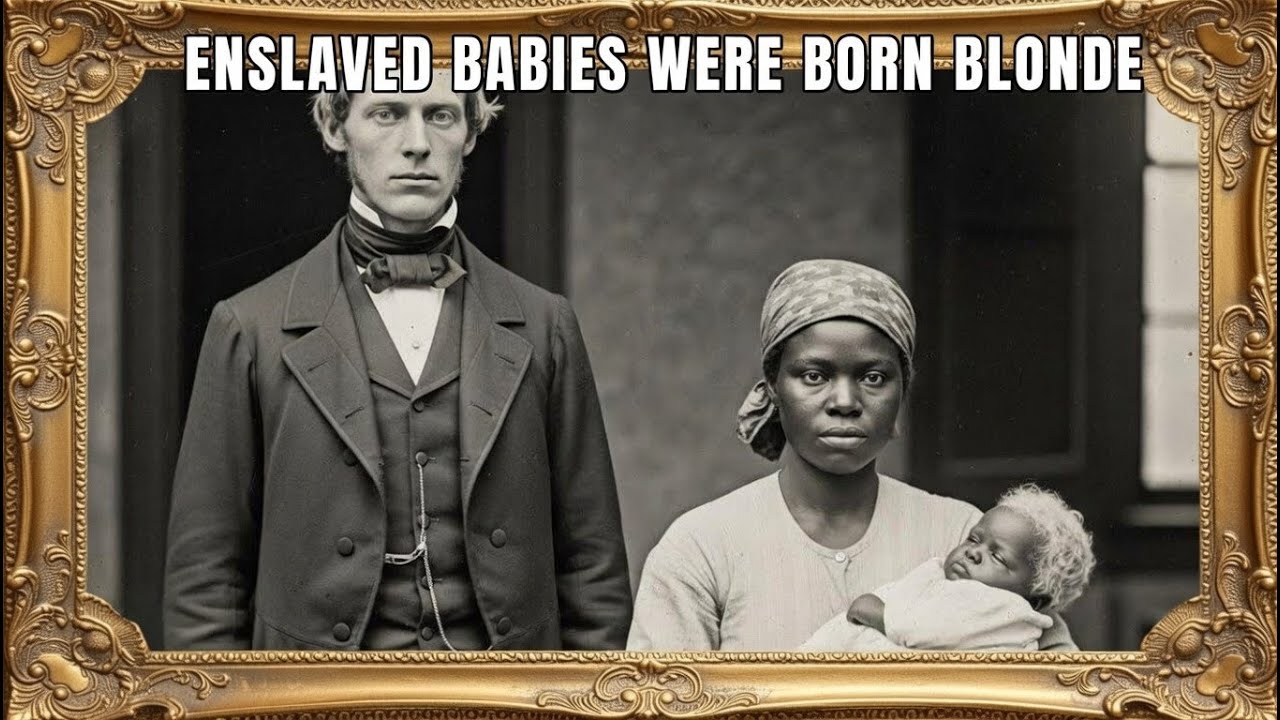 The Louisiana Doctor's Dark Experiment: 13 Blue-Eyed Slave Babies Born in Secret