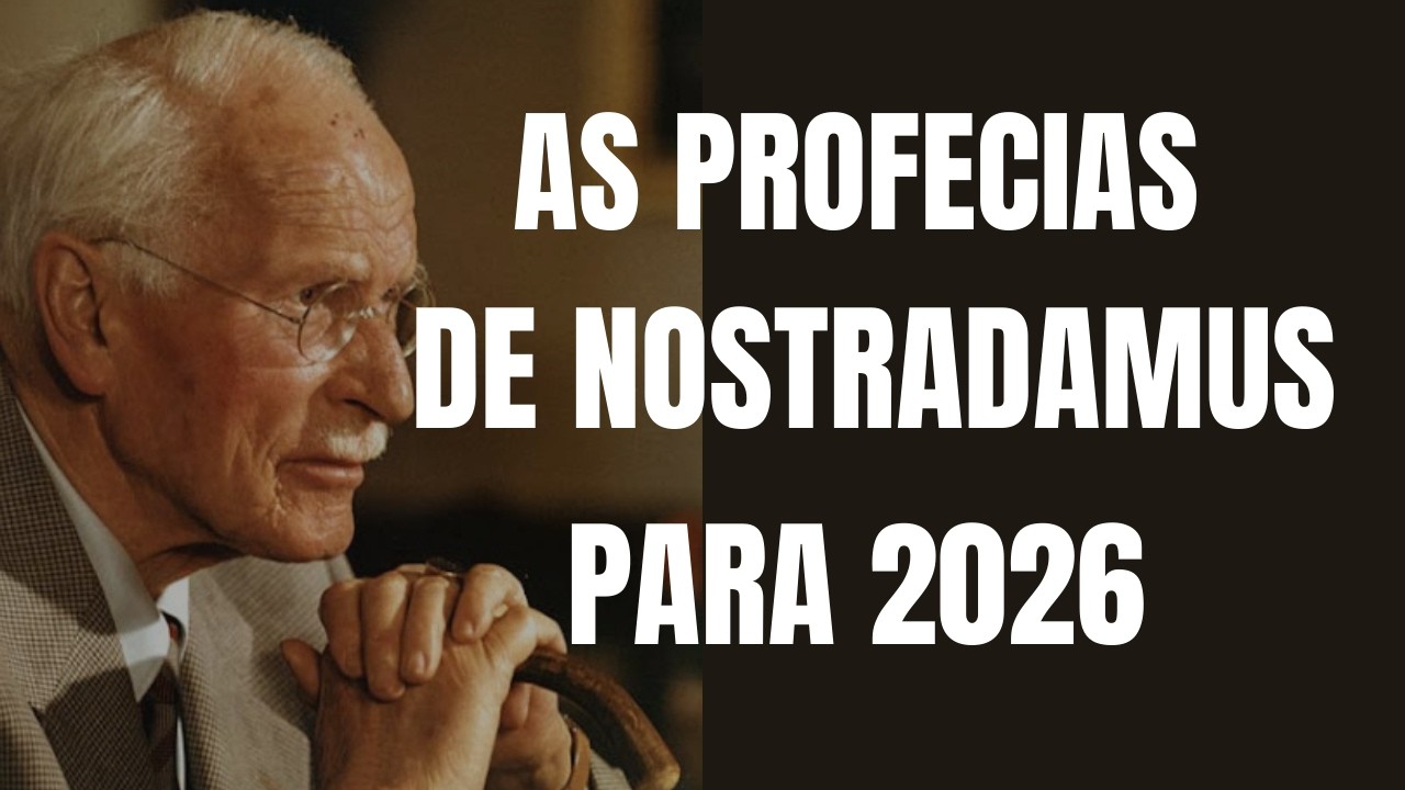 AS PROFECIAS DE NOSTRADAMUS PARA 2026 (Ninguém Está Preparado para ISTO) Carl Jung