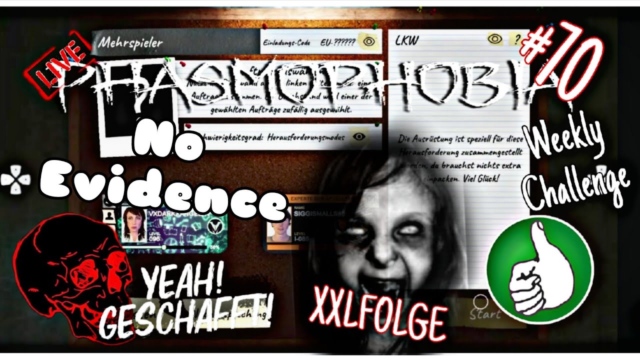 PHASMOPHOBIA • #70 WEEKLY CHALLENGE ☑️ Endlich Geschafft im Duo mit VXDARKxANGELXV (Ger) 