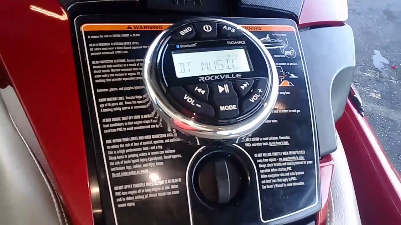 JET SKI SOUND SYSTEM YAMAHA FX SHO