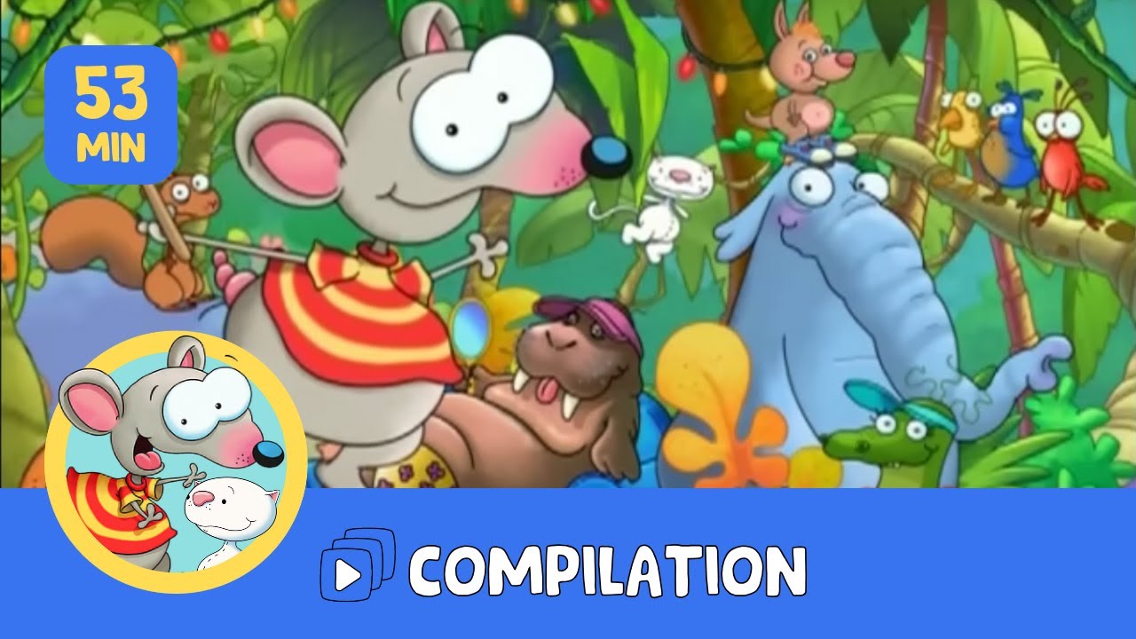 Rejoins Toupie et Binou dans ces 17 aventures extraordinaires remplies d'animaux! | Compilation