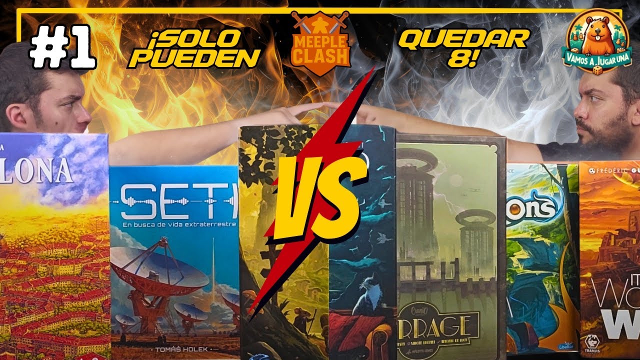 TOP 10 MEJORES JUEGOS DE MESA EUROGAME: SOLO LOS M&Aacute;S BESTIAS SOBREVIVEN | MEEPLE CLASH