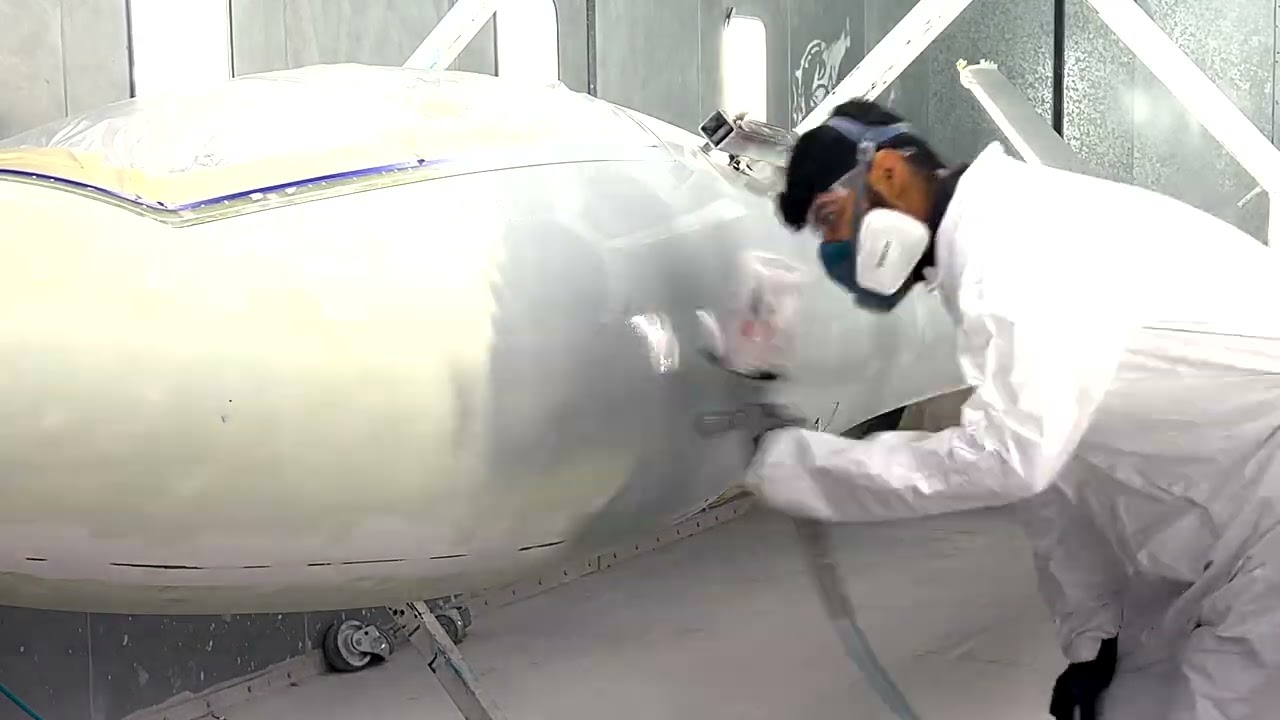 Sailplane Refinish Video 4 - Paint & Primer