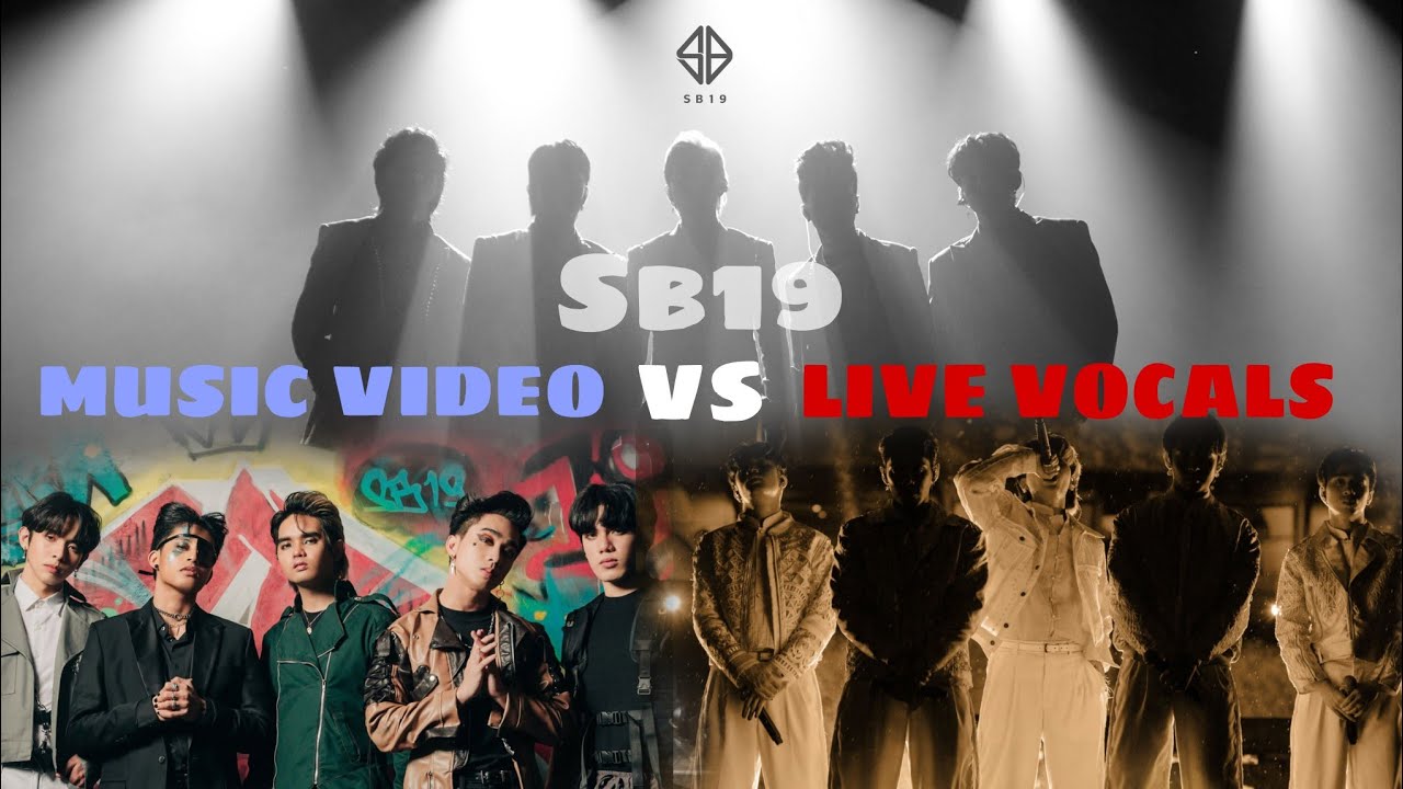 SB19 | Studio version vs. LIVE performance 🔥