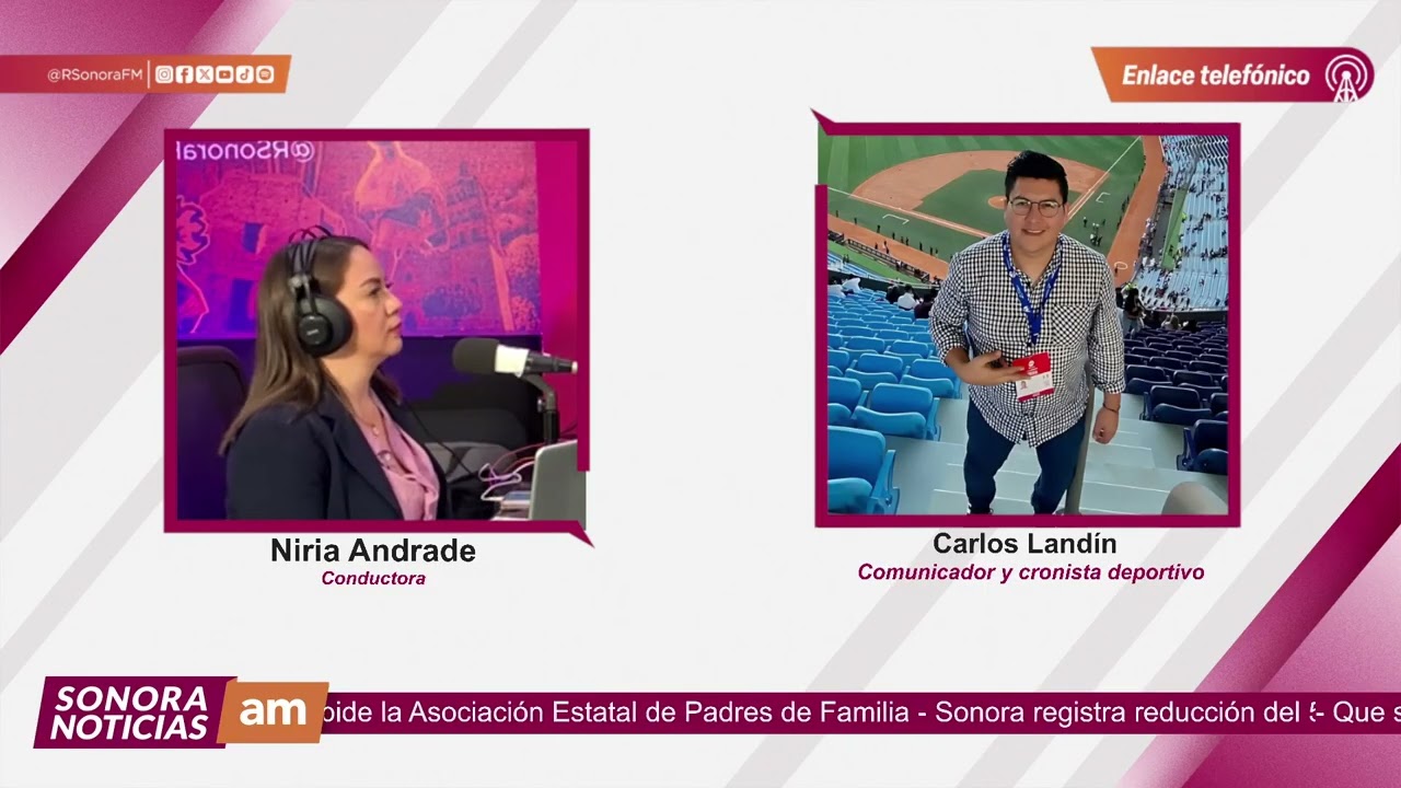Sección deportiva con Carlos Landín