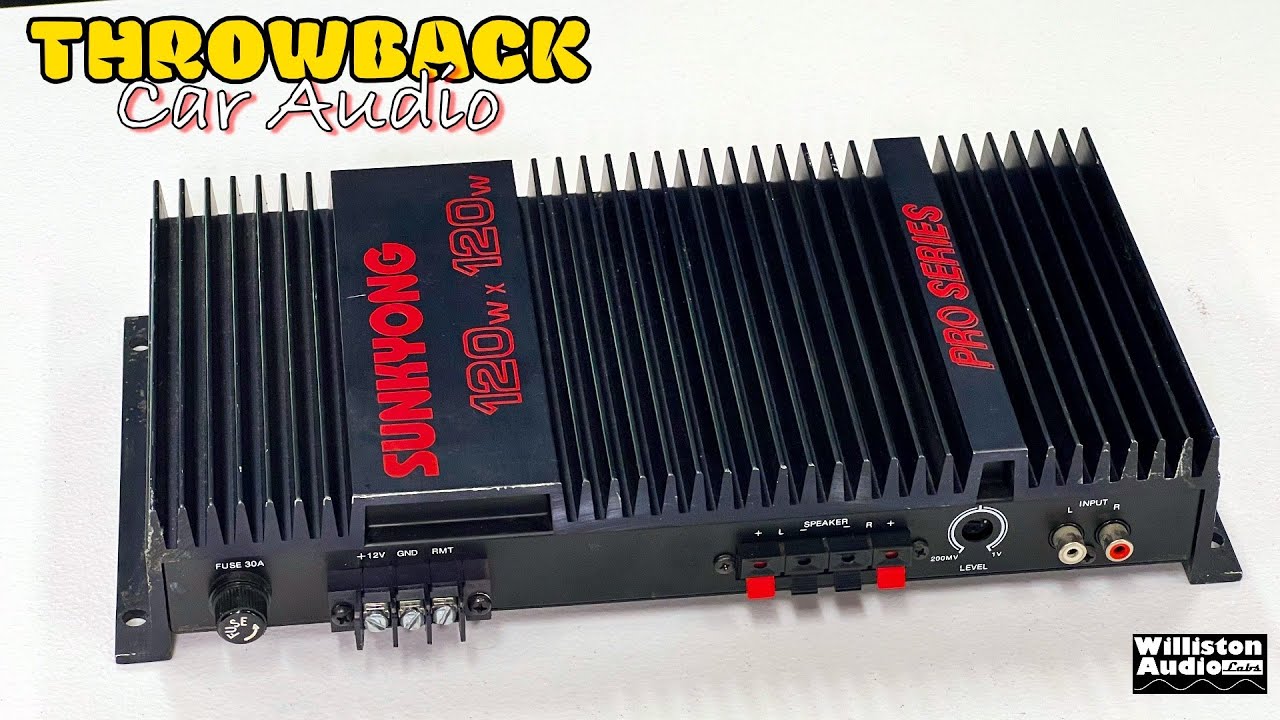 Подражатель Yamaha или усилителя Nakamichi 1980-х? Sunkyong SA240P