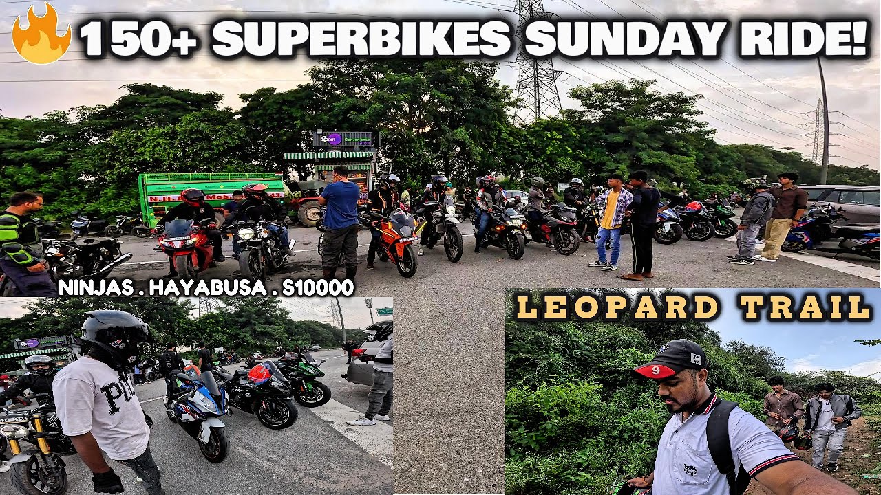 Kawasaki zx10r, Kawasaki zx6r, Kawasaki 1000r, BMW S1000RR, All Superbikes meet-up Ambience Mall
