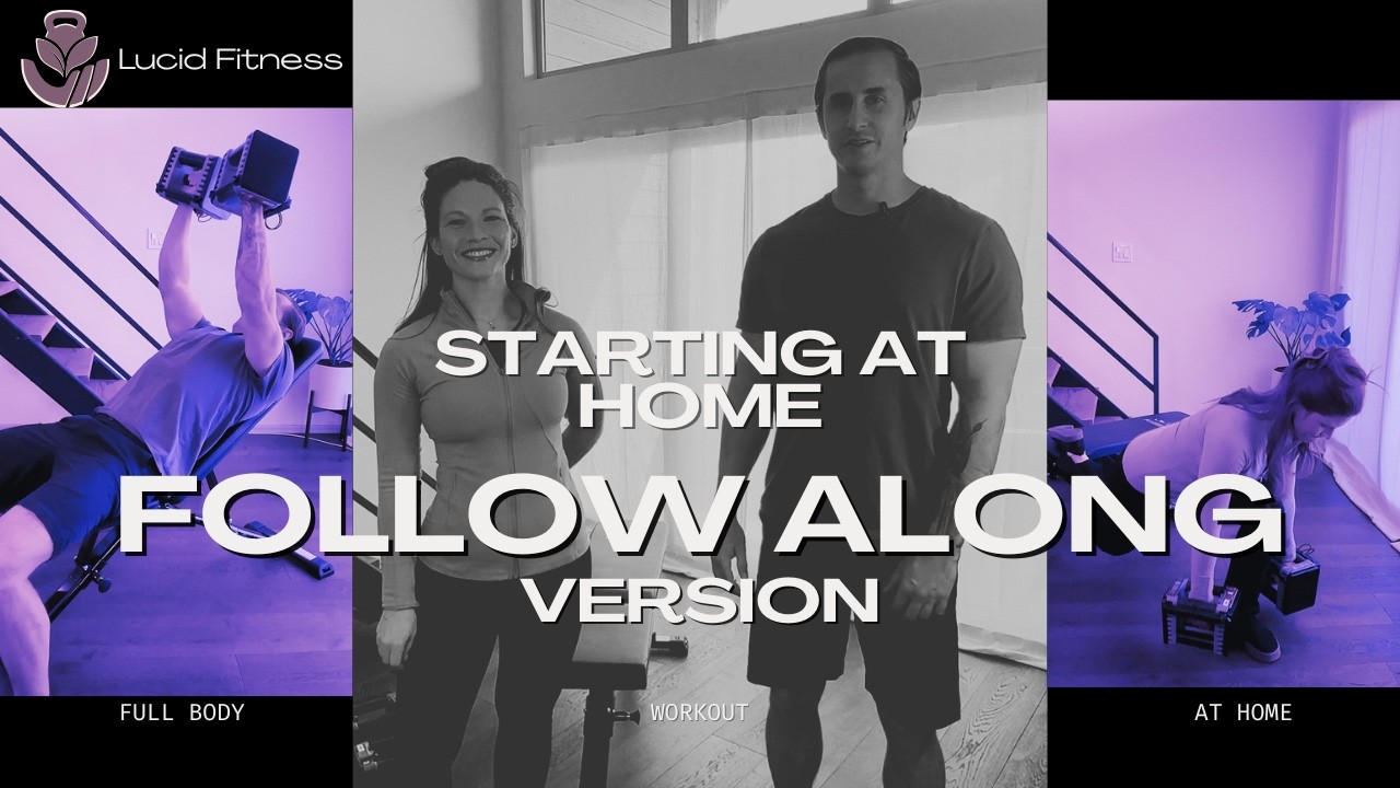 NO TALKING Follow Along | Full Body Dumbbell Workout for Beginners
