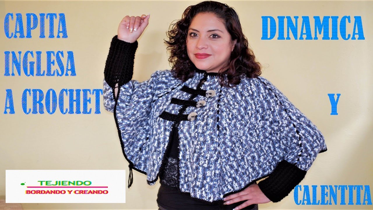 CAPA A CROCHET INGLESA.