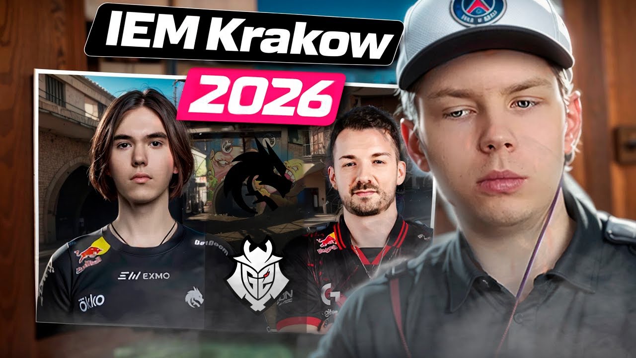 STROGO КОММЕНТИРУЕТ IEM Krakow 2026 – SPIRIT vs G2 c DEKO, SHADOWKEK, SKYWHYWALKER!
