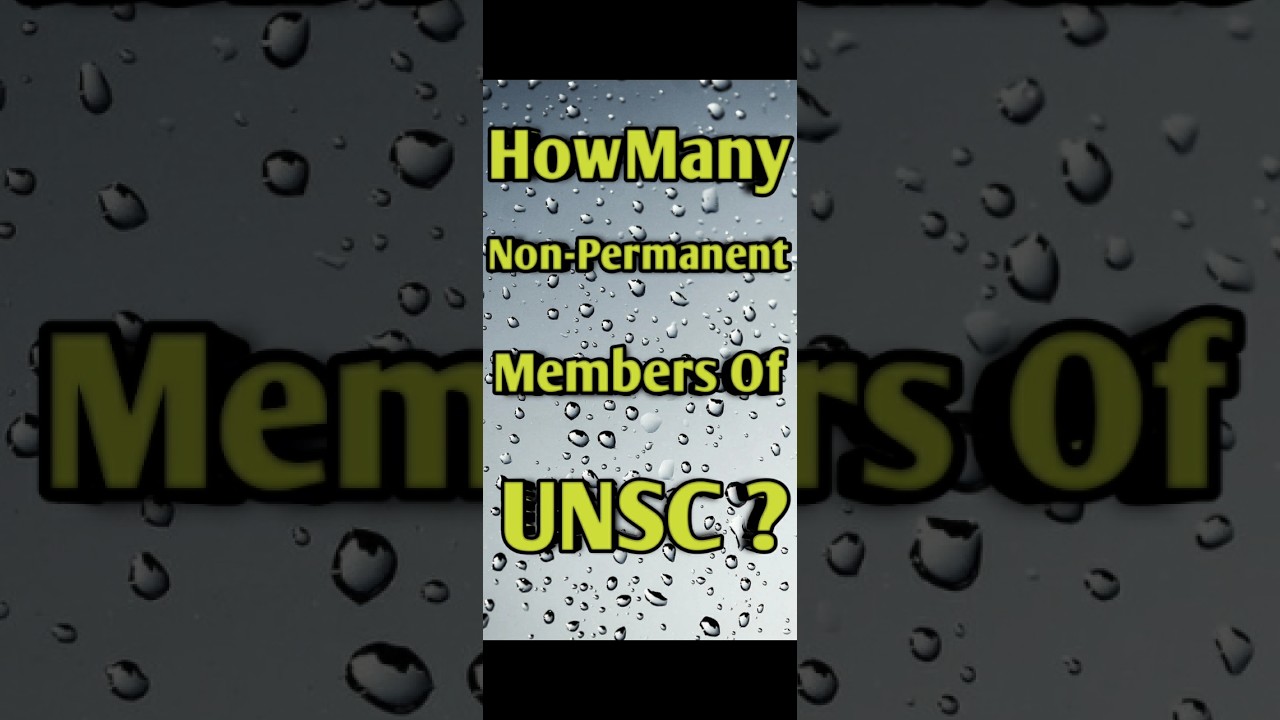 Q No 4??How many Non-Permanent members of UNSC? #education #mcqsseries #ppscenglish #fpsc #nts