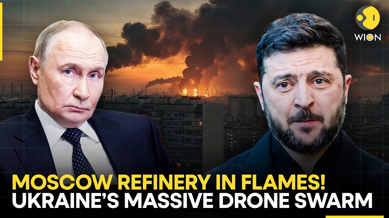 Russia-Ukraine War: Moscow Oil Refinery Hit In MASSIVE Ukrainian Drone Attack | WION Originals