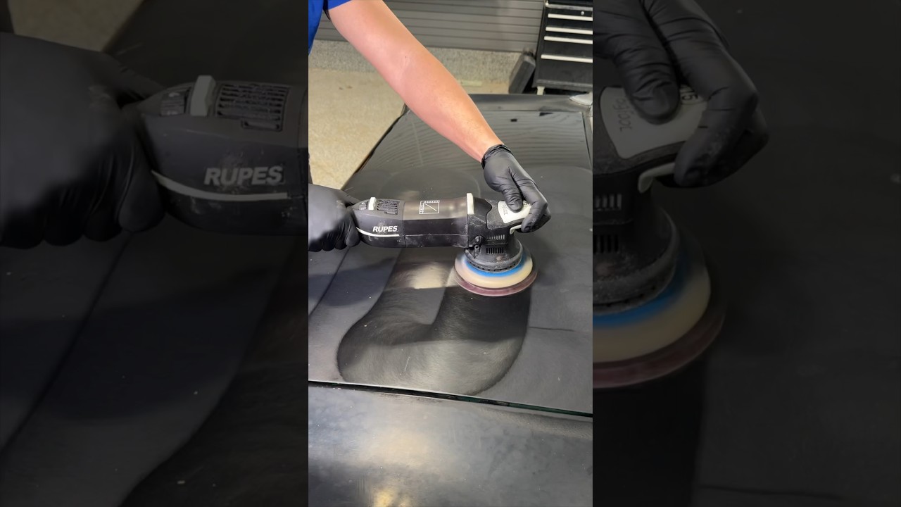 Restoring Wrecked Black Paint!