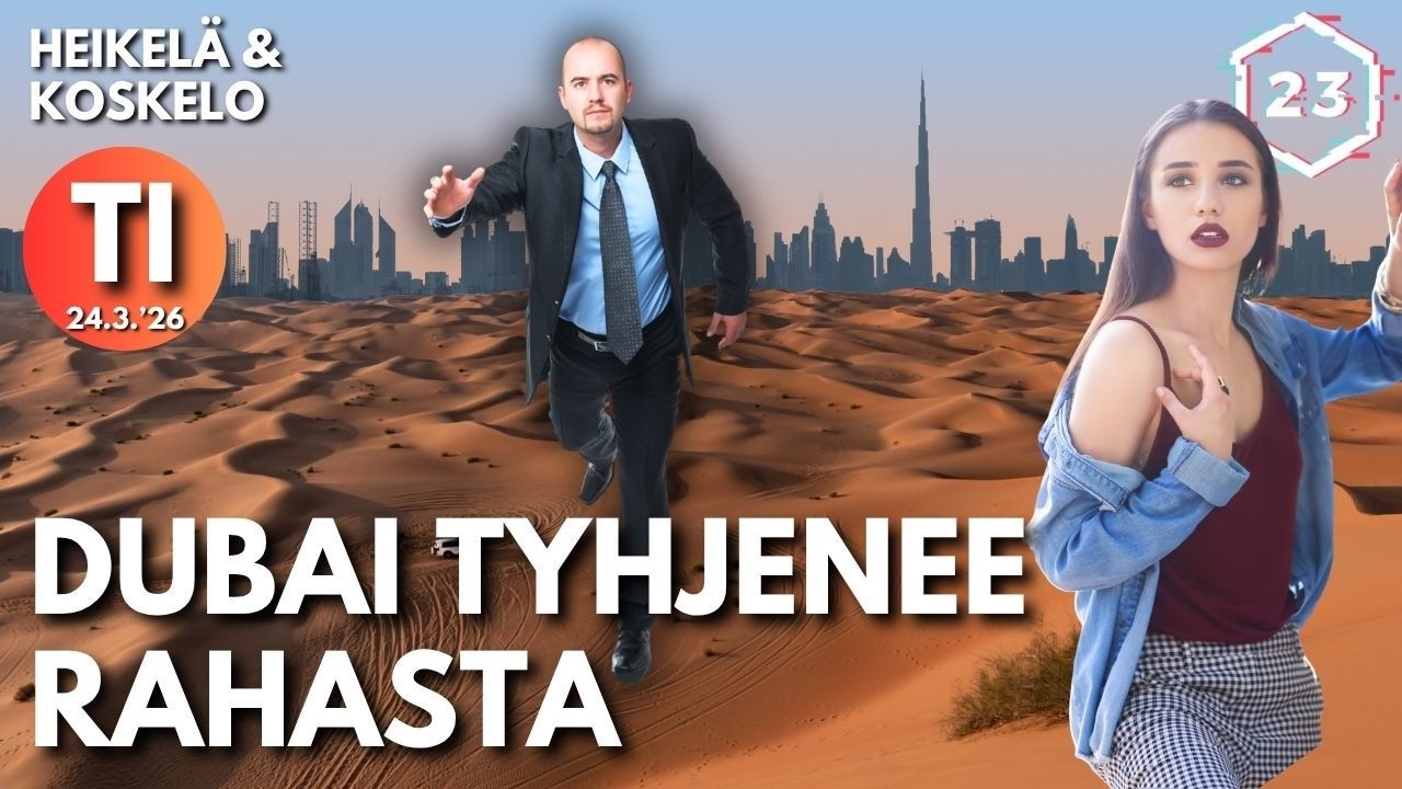 Dubain kupla meni rikki | Heikel&auml; & Koskelo 23 minuuttia | 1327