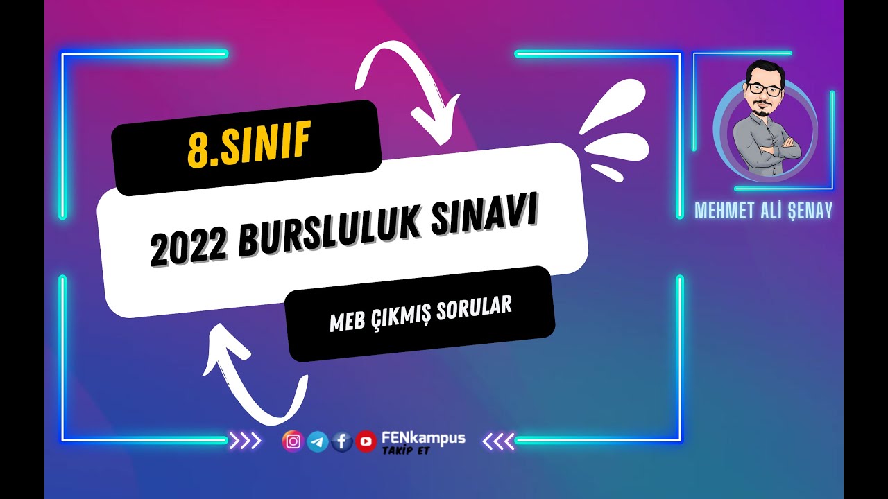 2022 Bursluluk Sınavı ( PYBS ) Fen Bilimleri Detaylı Soru Çözümleri