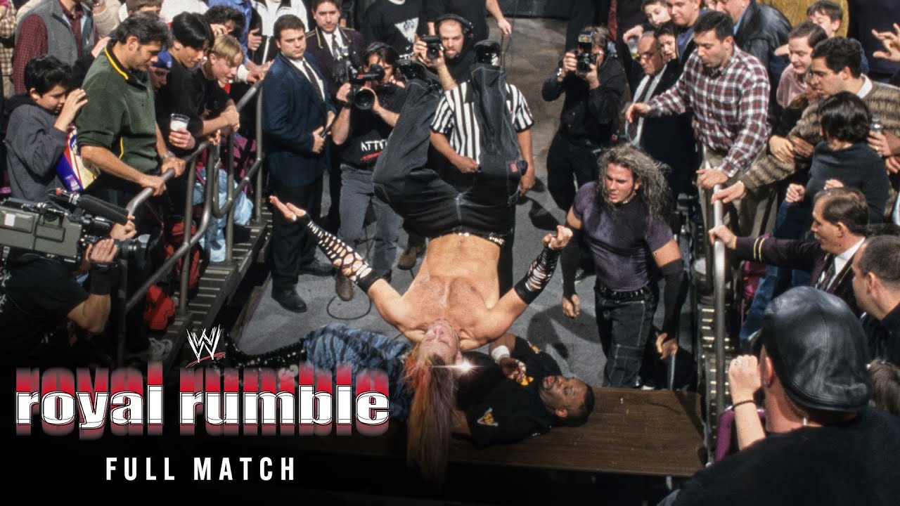 FULL MATCH: The Hardy Boyz vs. The Dudley Boyz – Tag Team Tables Match: Royal Rumble 2000