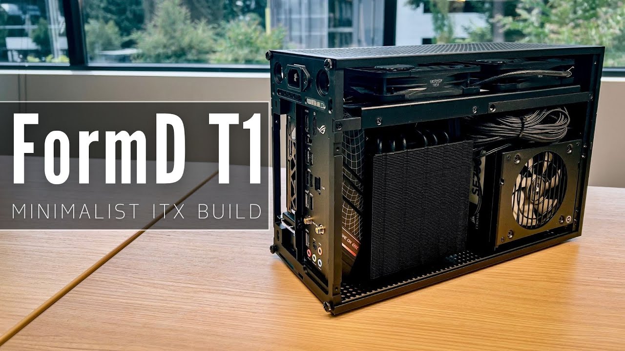 FormD T1 &mdash; минималистичная сборка мини-ПК ITX