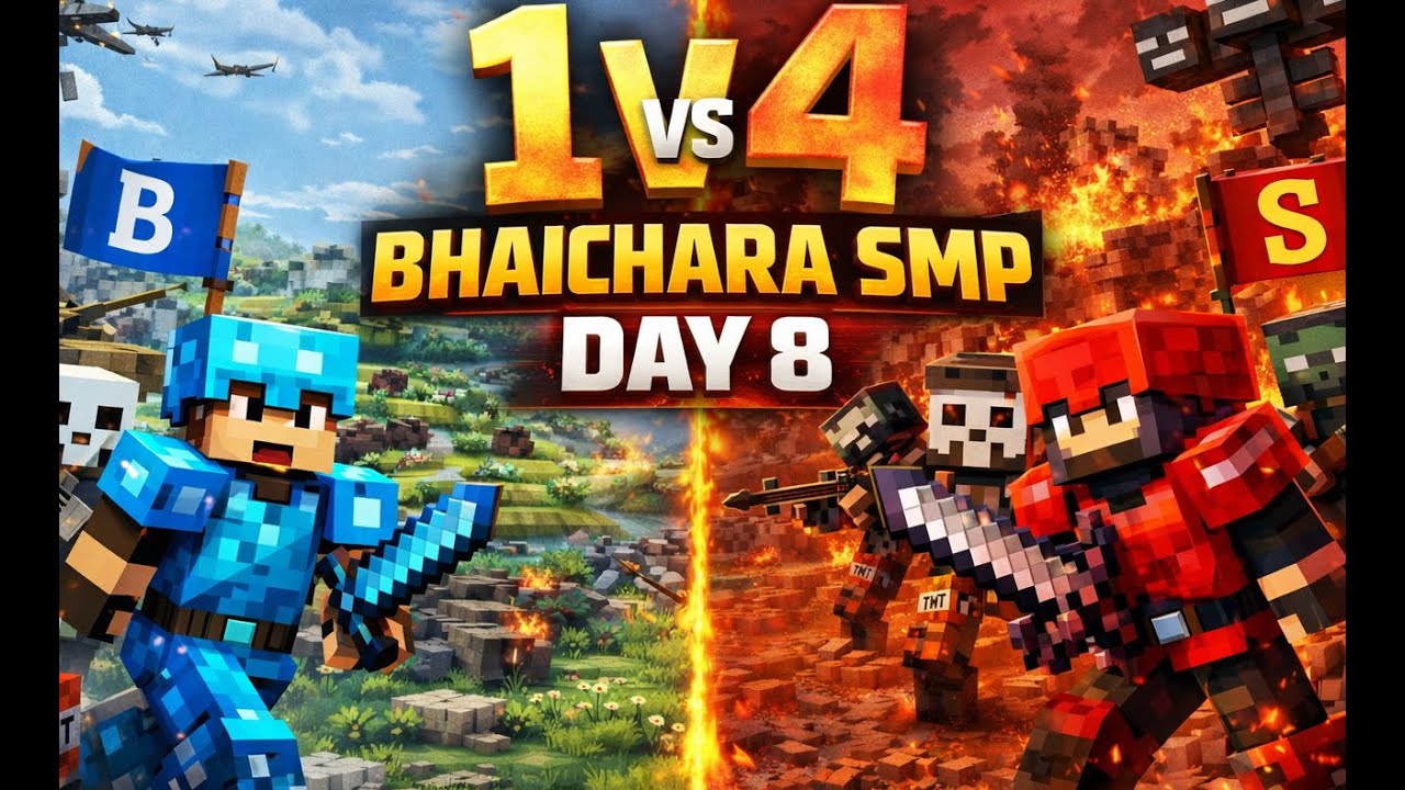 “MAHAYUDDH” IN Bhaichara S.M.P DAY 8 # live (Aaj to pakka koi Pitta Ga)