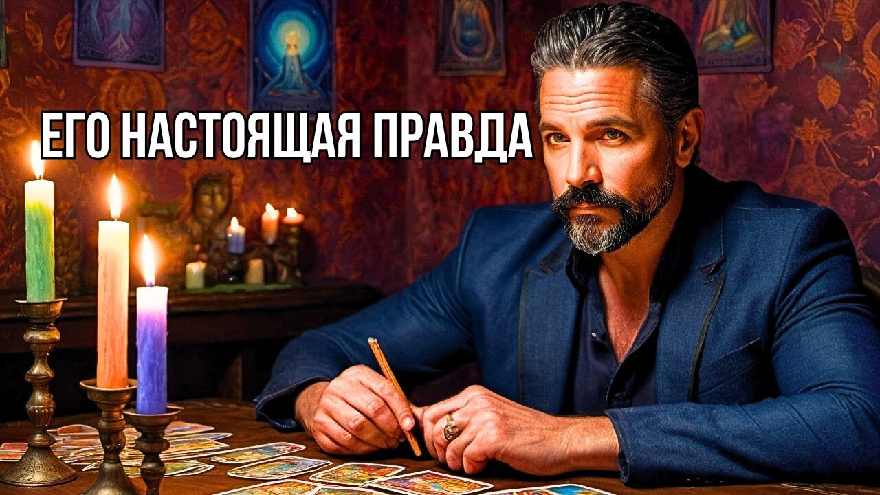 🔥ОН О ВАС Самому Себе Често-честно... ♥️♣️Расклад таро