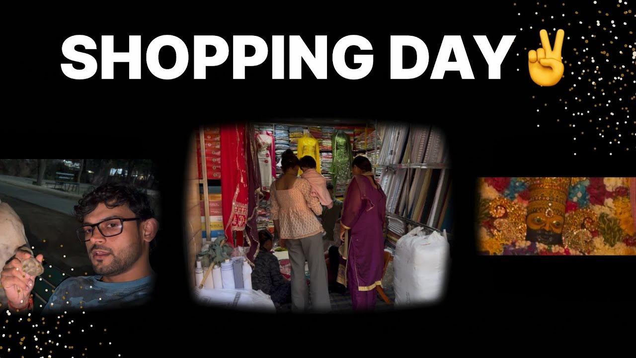 Vlog-16 || itni shopping || shyam baba k darshan || new dost || #viral #dailyvlog #viralvideo #baba 