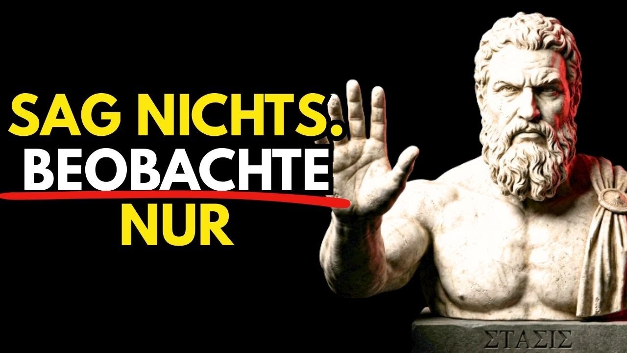5 STILLE Haltungen, die jeden dazu bringen, dich NEU ZU BEWERTEN | Stoizismus