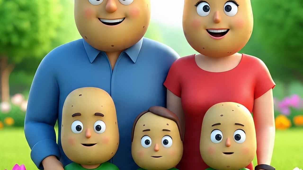 Aloo Kachalu Bata Kahan Gay Thay | Забавные детские стишки для детей | Популярное пакистанское де...