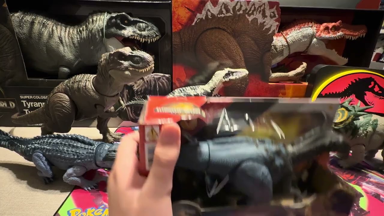 Abelisaurus and yuxusaurus jurassic World rebirth  unboxing￼