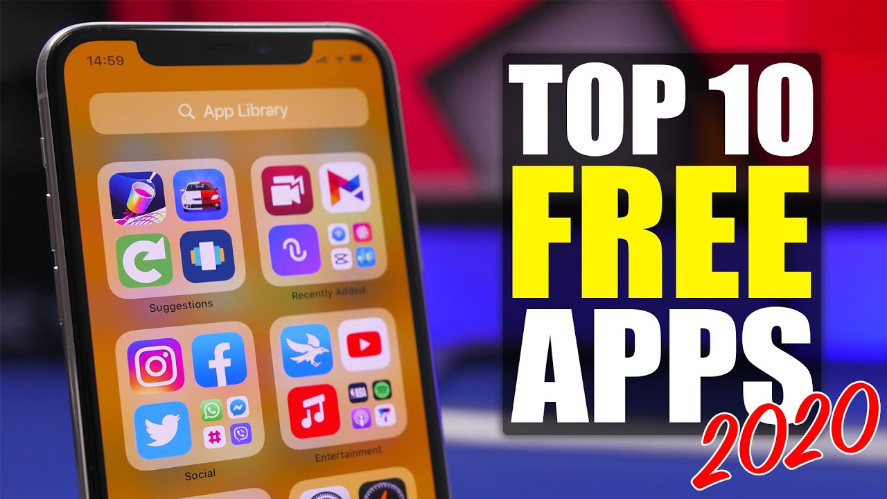 Top 10 FREE iPhone Apps - 2020 !