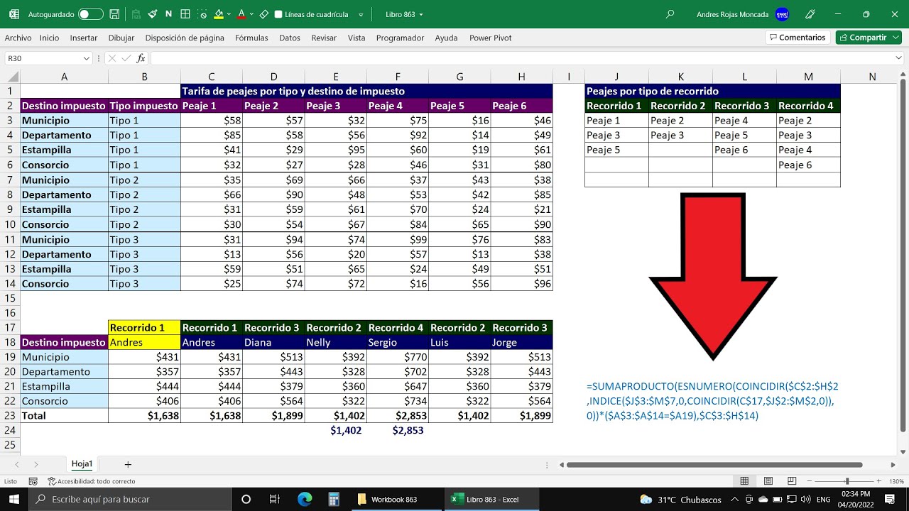 Crear Matrices para Buscar dentro de otras Matrices (Lo que NO te Enseñan en los Cursos de Excel)