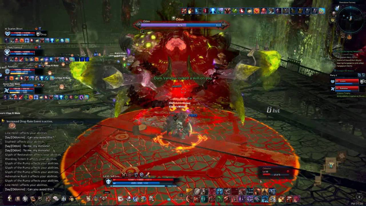 Tera DEMOKRON FACTORY Second Boss: Odon