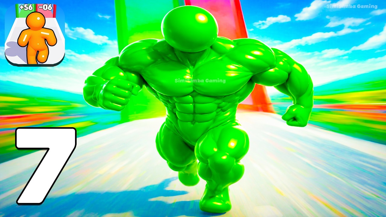 🔥Tall Man Run Gameplay Walkthrough Levels 4 Satisfying Height Growth (Android,iOS)