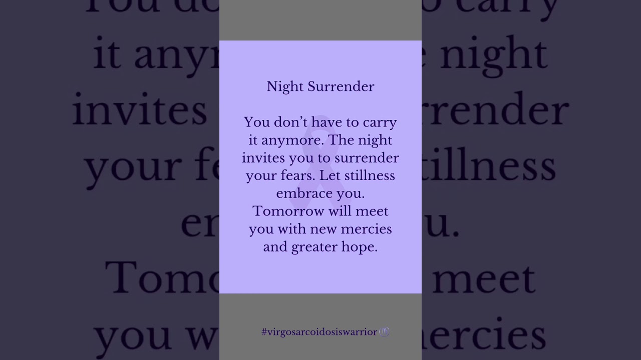 NIGHT SURRENDER 