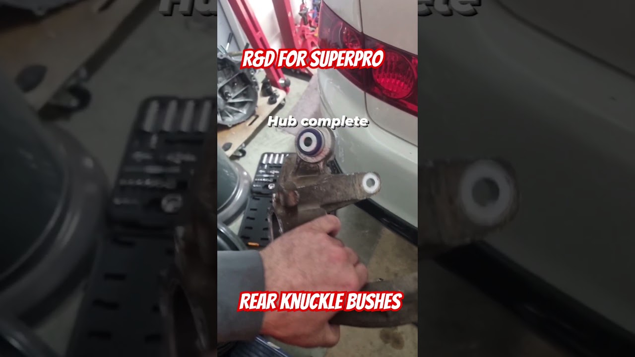 cl9 / tsx rear knuckle bushes