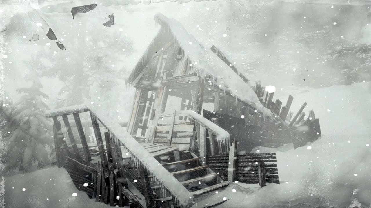 SOUNDS of BLIZZARD in Countryside. Relaxing Snow Storm and Howling Winds | Rural Whiteout Night Calm
