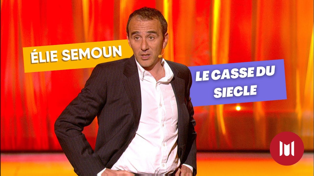 Elie Semoun - Le casse du si&egrave;cle (sketch)