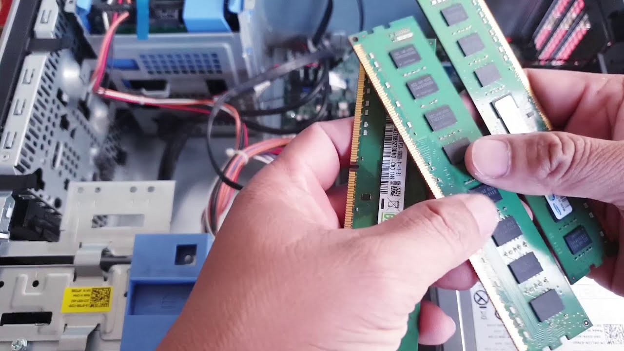របៀបដំឡើង RAM Computer Desktop/How to installed Memory(RAM)