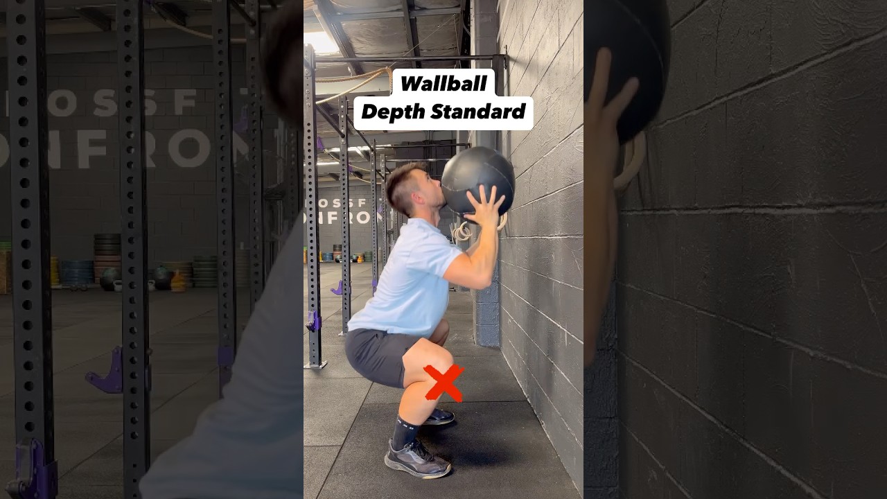 Are You Getting Deep Enough In Your Squat During Wall Balls?