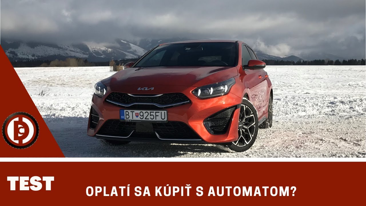 Oplatí sa kúpiť s automatom? 2022 Kia Ceed 1.5 T-GDi GT-Line TEST - Dominiccars.sk