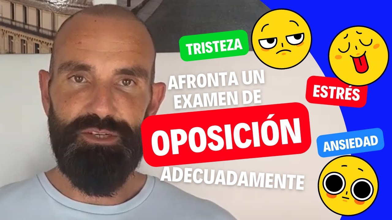 Como gestionar la Ansiedad y estrés en los momentos previos al examen de una oposición.