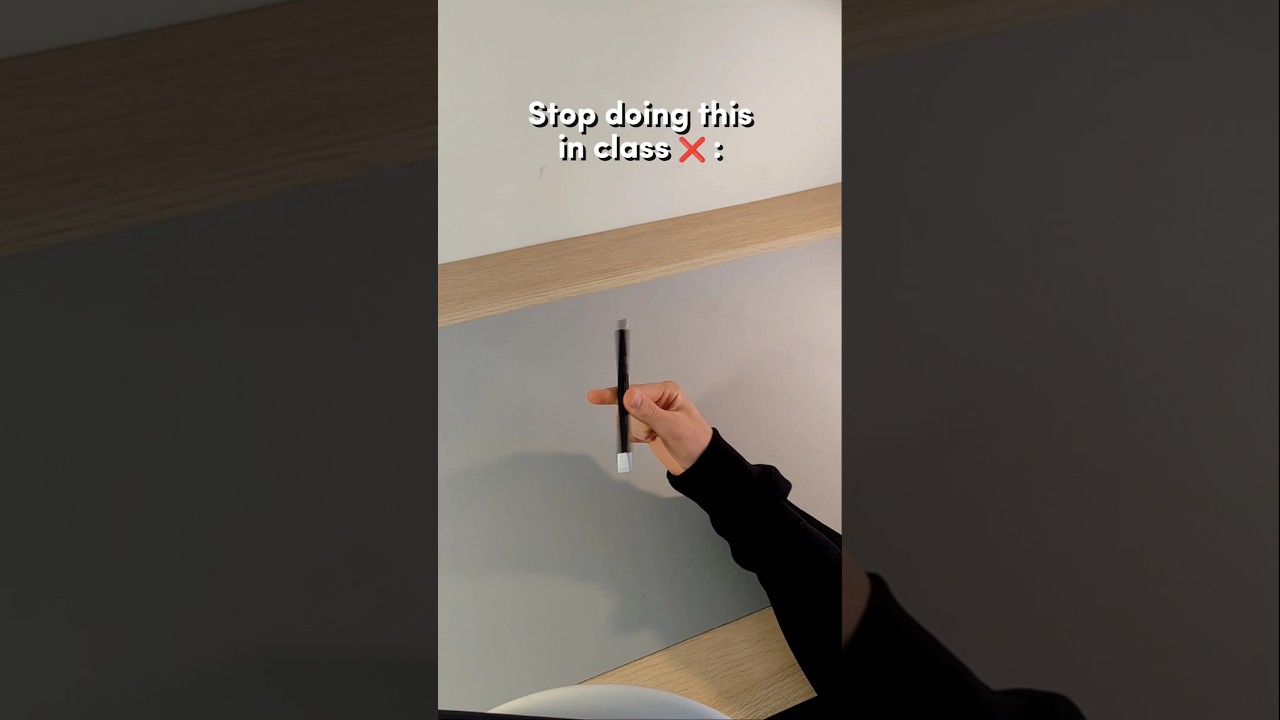 Bored in class? Learn the CHARGE Pen Spinning Trick!