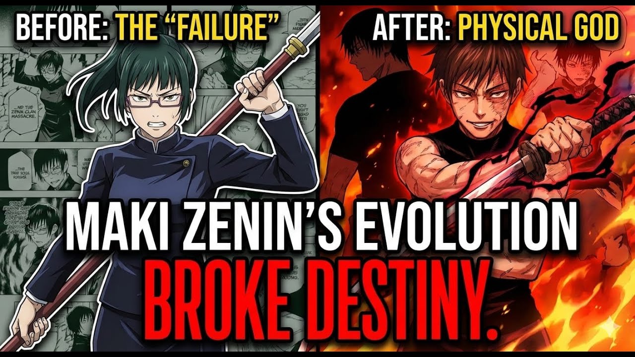 Maki Zenin vs Toji: The Moment She Surpassed the Legend